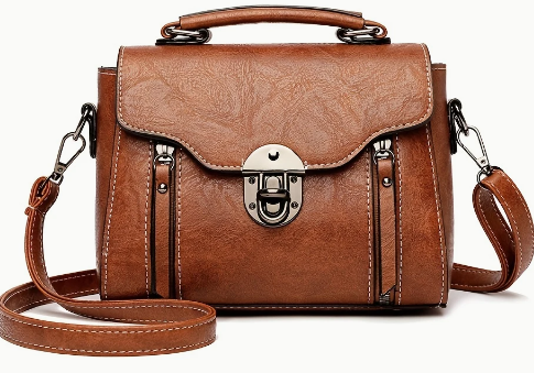 Vegan Caramelo Briefcase Shoulder Bag