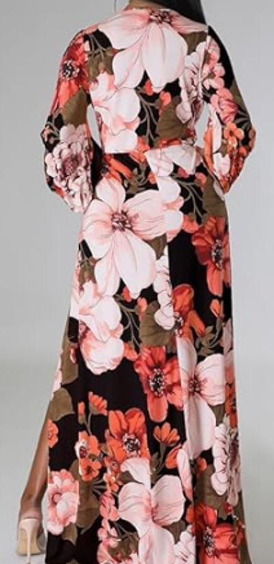 Bloom Wrap Dress